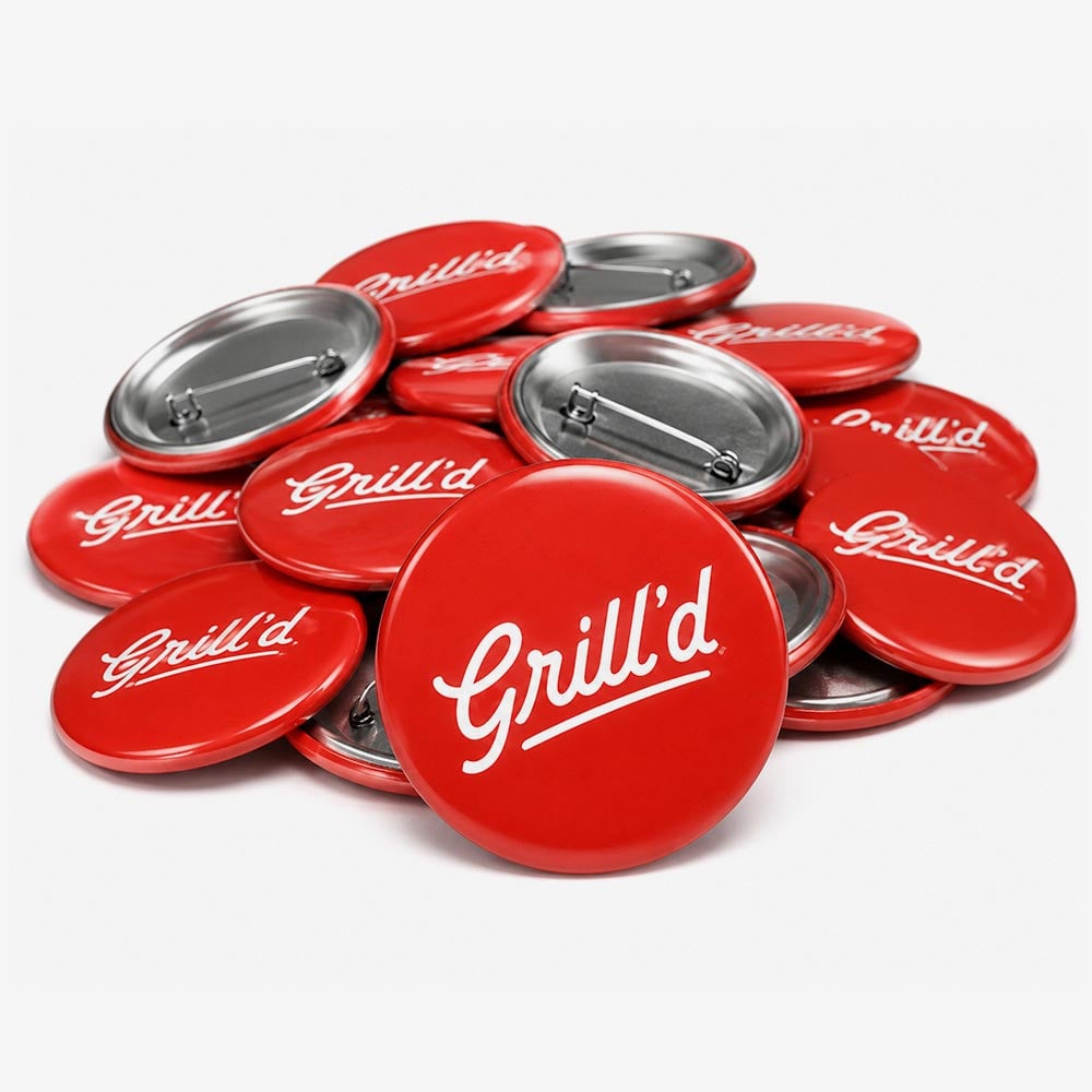 Metal Circle Badges 