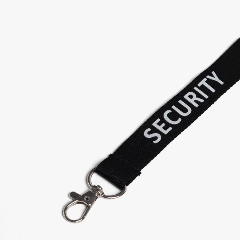 Polyester Lanyard - Printed Security