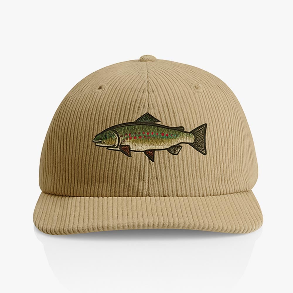 Custom Embroidered Cord Cap