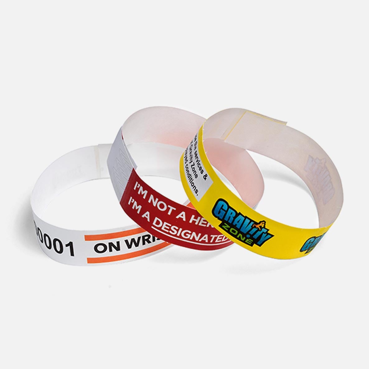 Tyvek Wristbands Full Colour Print