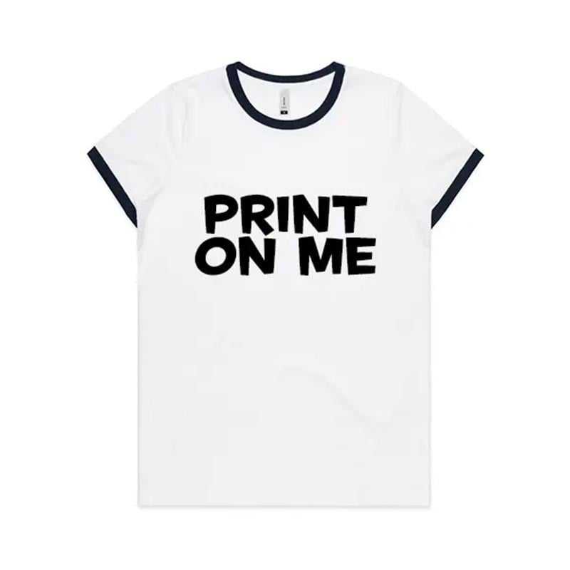 Women's Ringer Tee (screen)