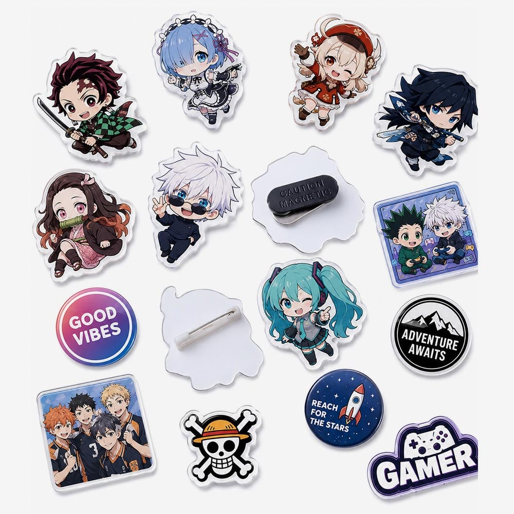 Acrylic Badges