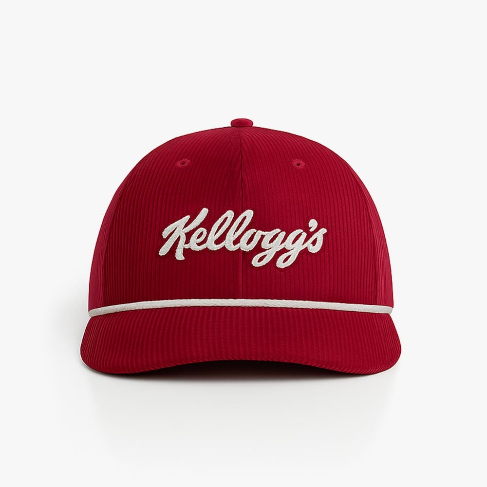 Custom Embroidered Cord Rope Cap