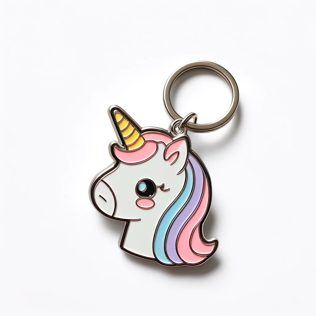 Soft Enamel Keychain