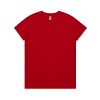Women's Maple Tee red