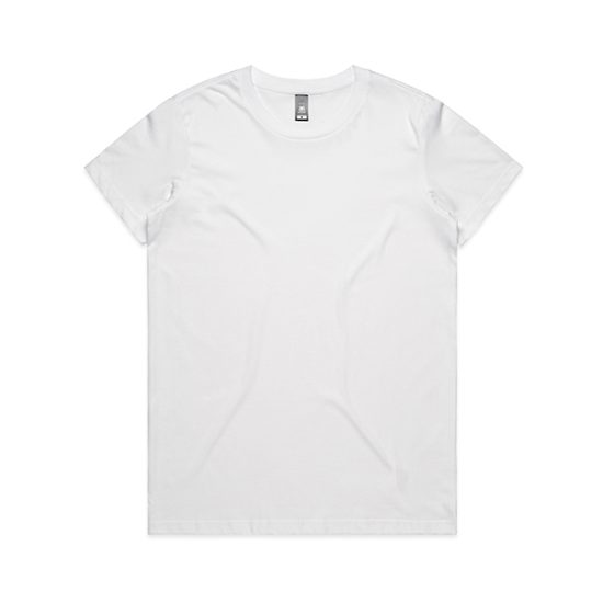 Women's Maple Tee white