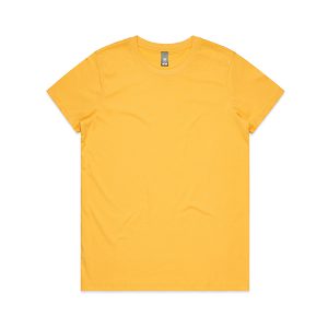 Women's Maple Tee yellow