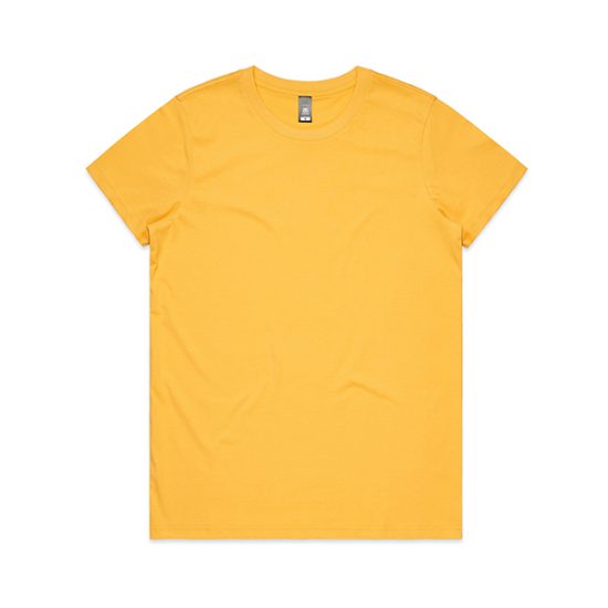 Women's Maple Tee yellow