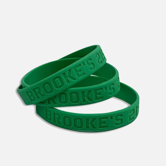 Debossed Silicone Wristbands