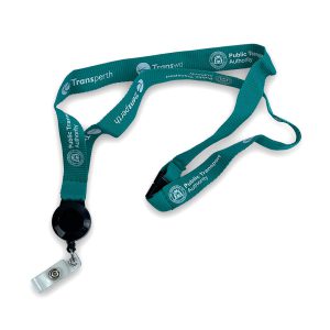 Lanyards Printed Retractable Clip