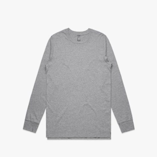 Men's long sleeve top grey