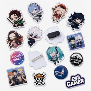 acrylic badges